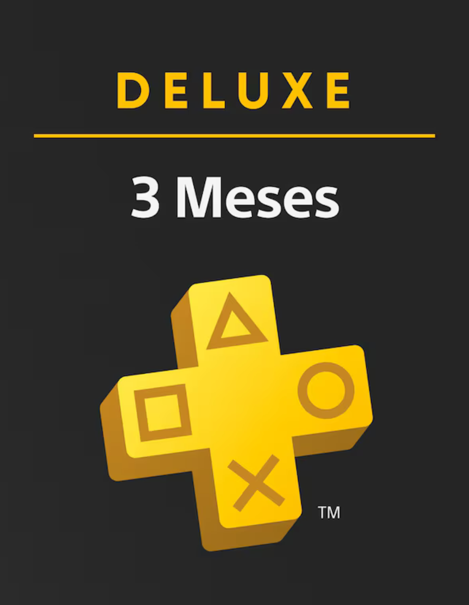 3 Meses PSN Plus Deluxe Playstation